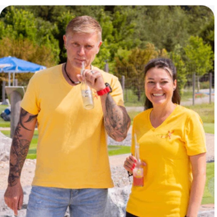 Jonny und Simone – Adventure Golf in Aulendorf